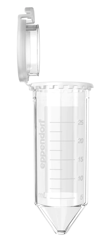 艾本德Eppendorf Conical Tubes 25 mL 帶鎖扣蓋 SnapTec?, 25 mL, 啟動套裝，4  個單離心管架，6  個轉(zhuǎn)子適配器，轉(zhuǎn)子孔可容納 50  mL 錐形管, P