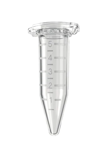 艾本德Eppendorf Tubes? 5.0 mL 帶鎖扣蓋，啟動套裝, 5.0 mL, 400 個離心管（2 盒， 每盒 2 包ｘ100 個），2 個離心管架（可放置 12 個離心管），白色；8 
